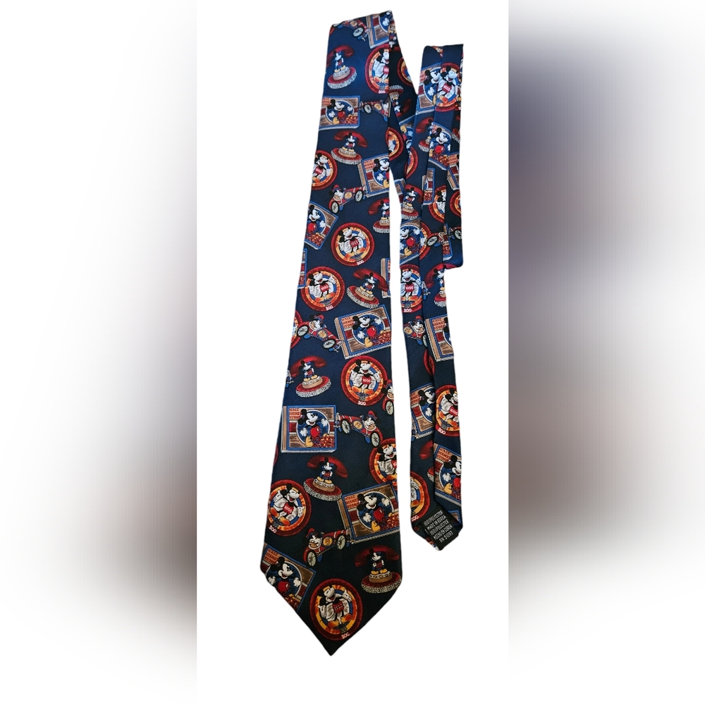 Vintage Disney Mickey Unlimited Mickey Mouse Novelty Tie